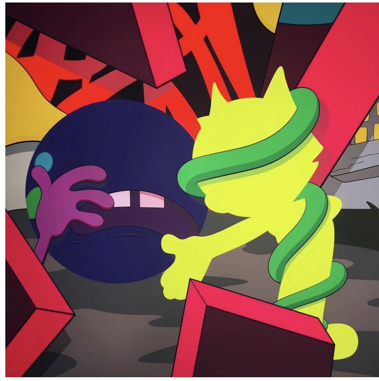 KAWS, Presenting the Past
