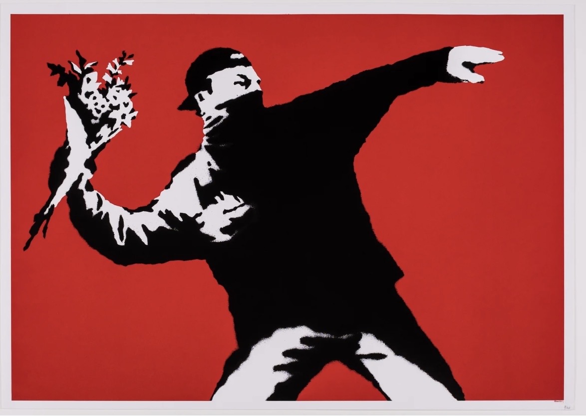 Banksy, Love Is in the Air