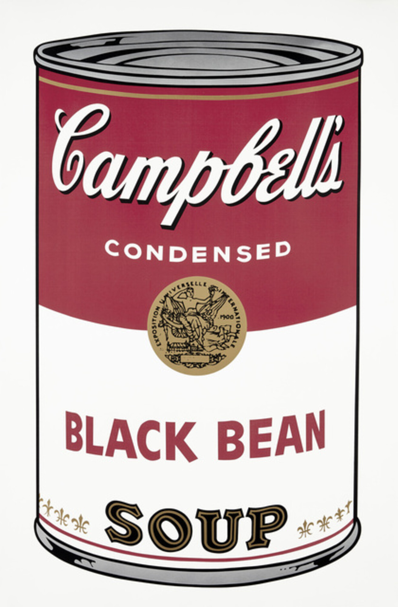 Andy Warhol, Black Bean, Campbell’s Soup I