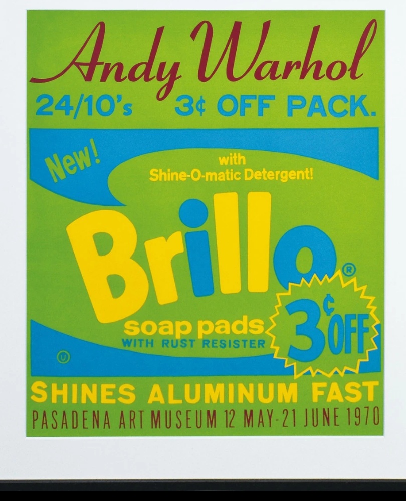 Andy Warhol Brillo / Pasadena Art Museum