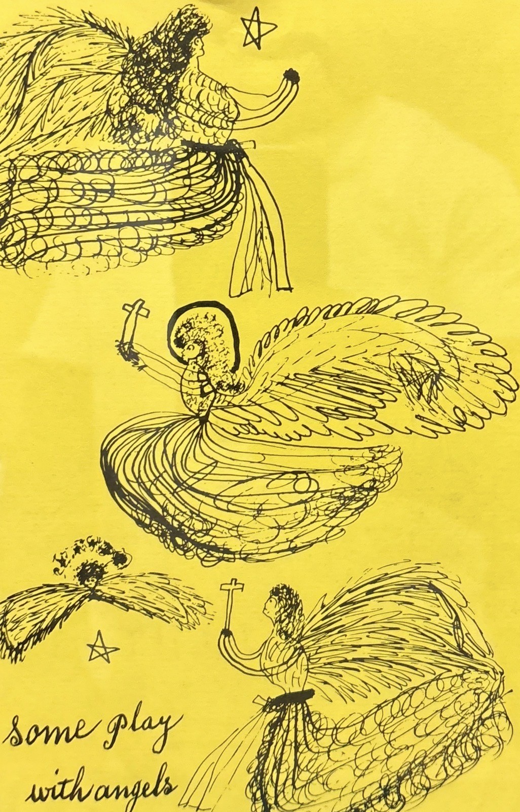 Andy Warhol Some Play with Angels