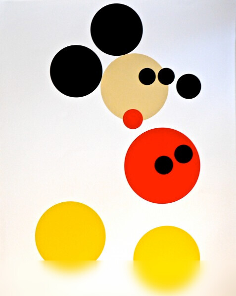 Damien Hirst, Mickey (spot)