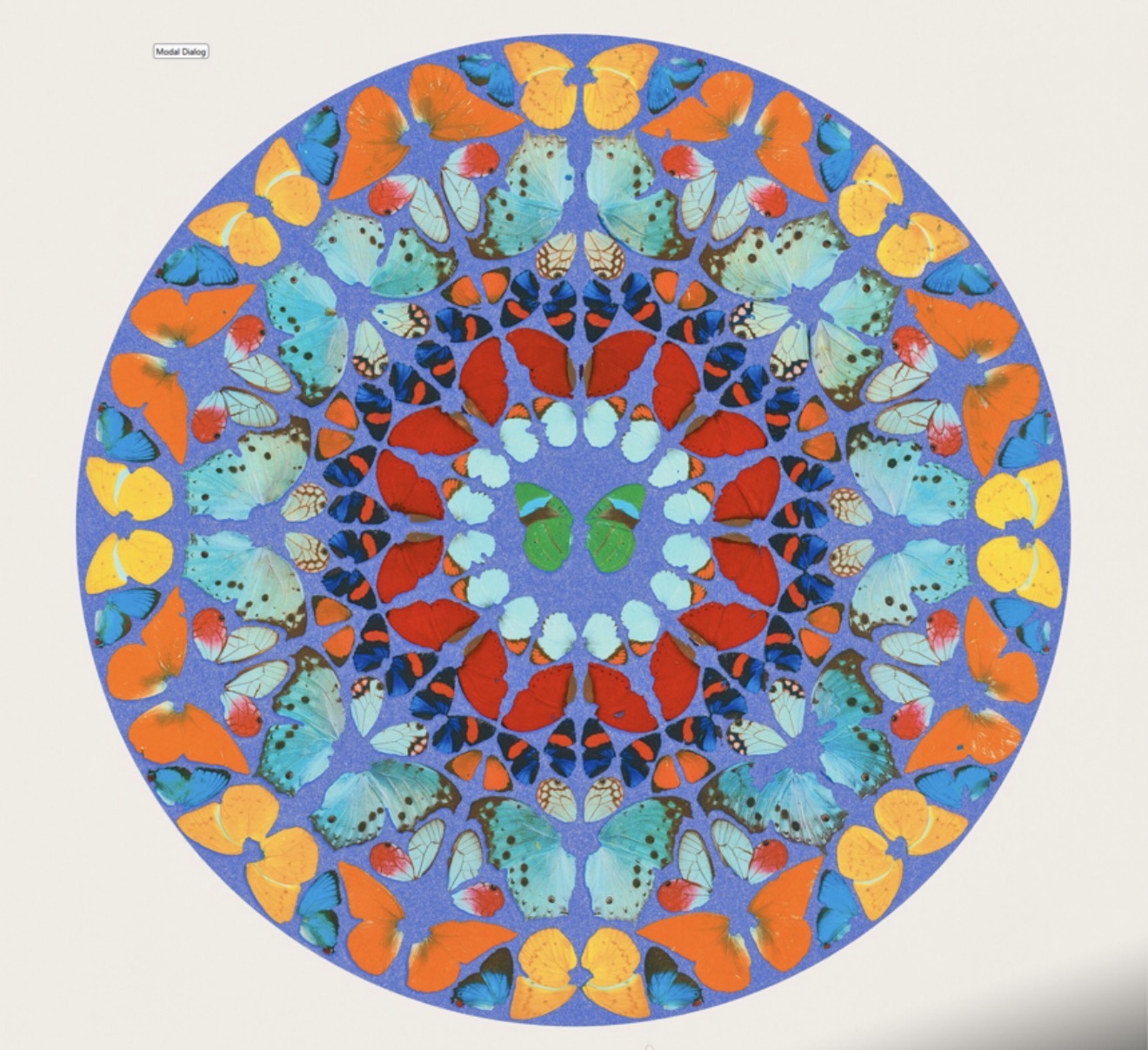 Damien Hirst Psalm: Domino Confido