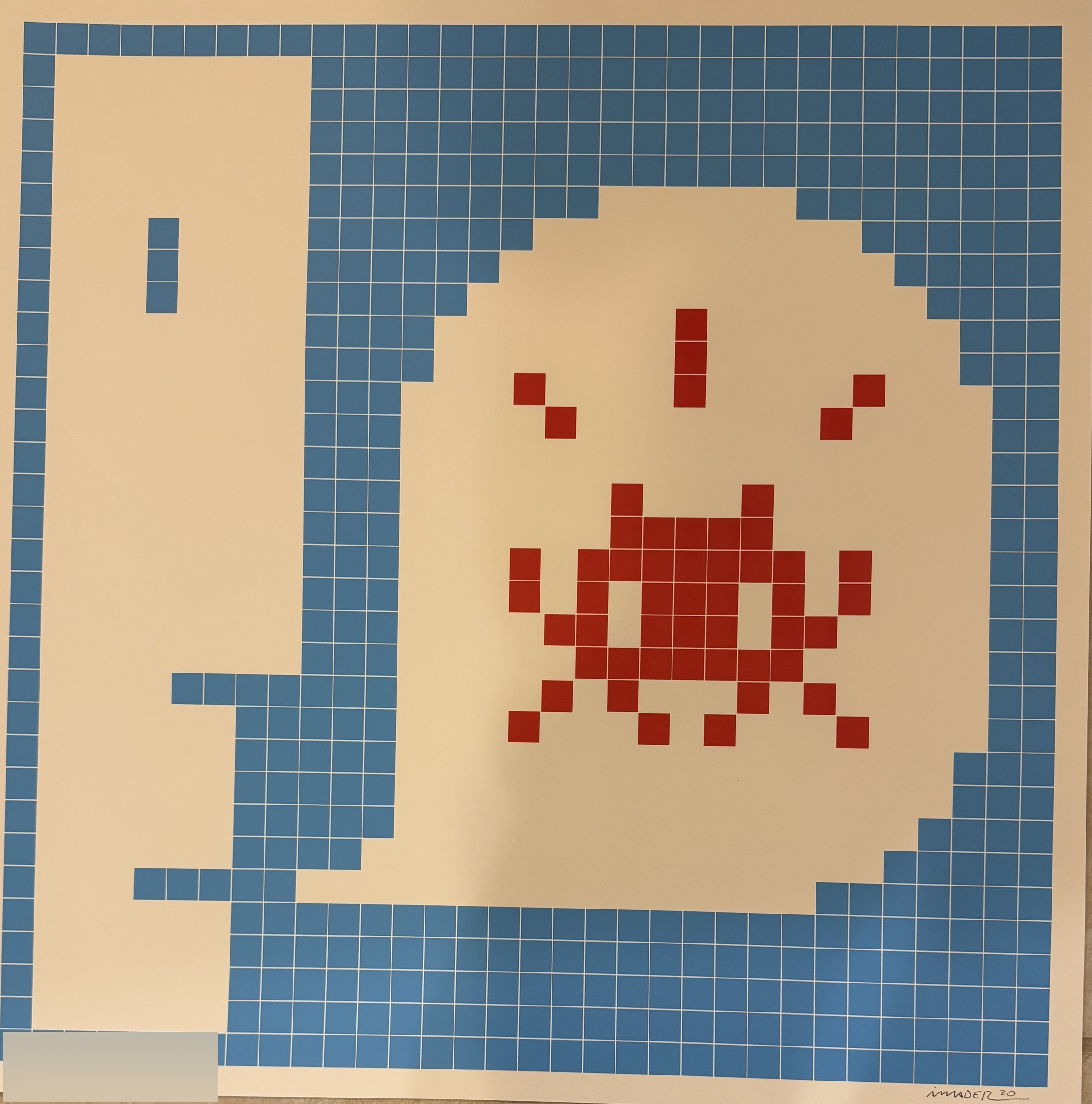 Invader Alert: System Infected (Red)