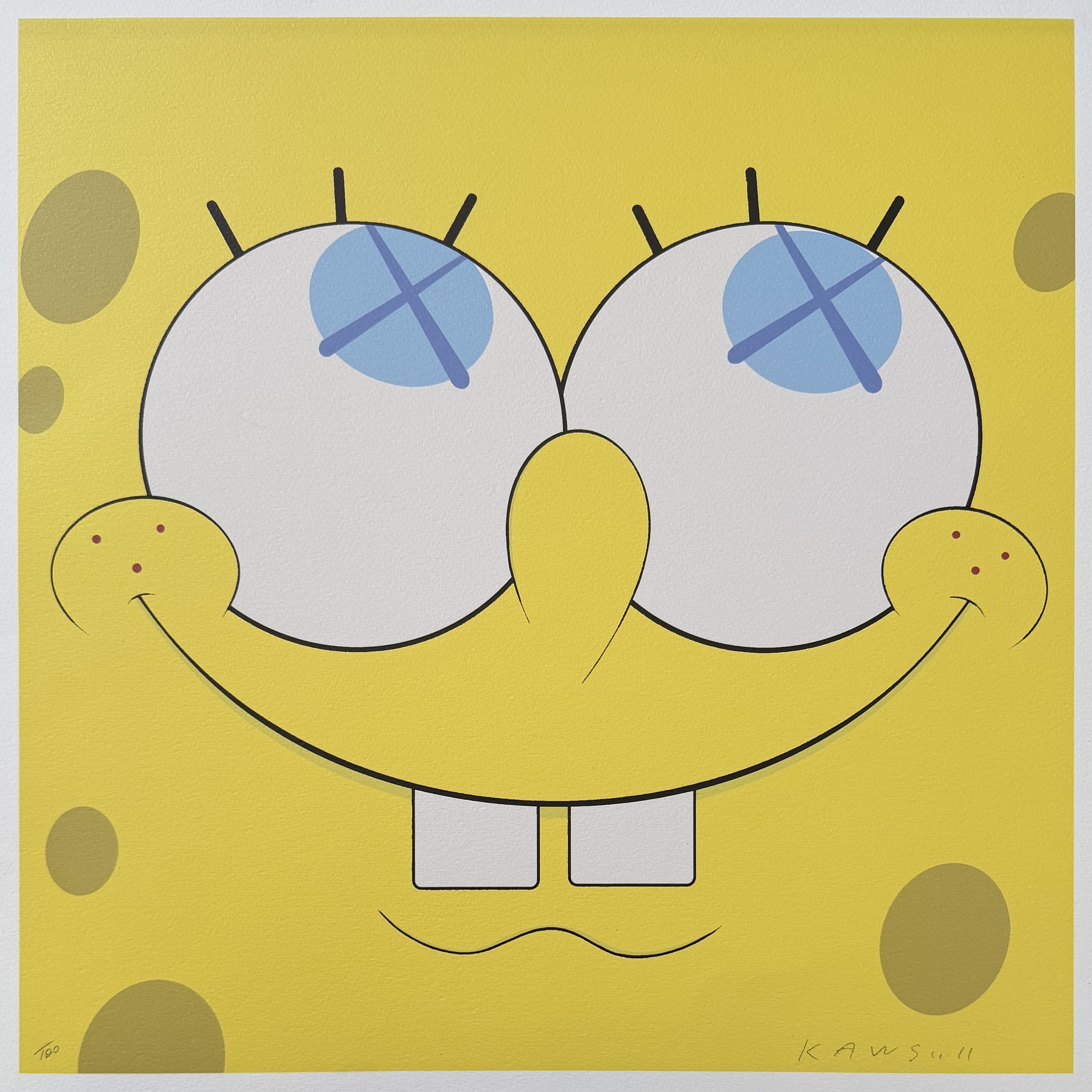 KAWS KAWSBOB (Yellow)