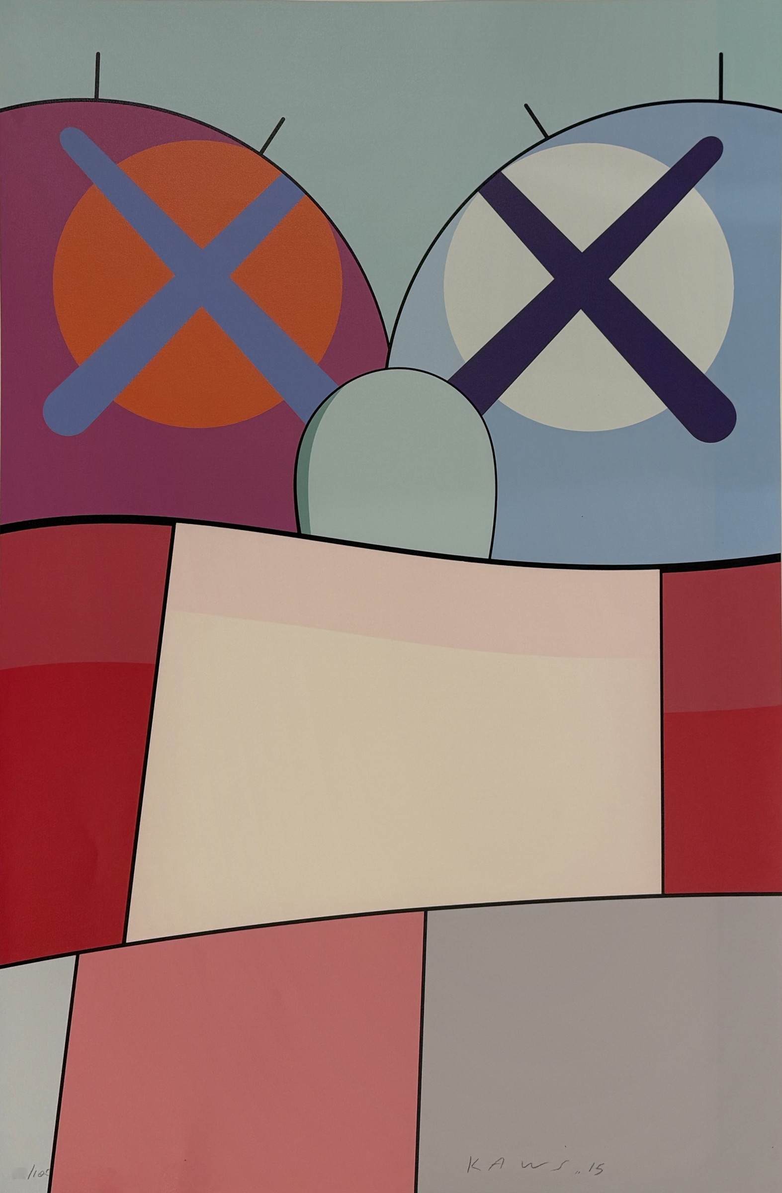 KAWS No Reply #7