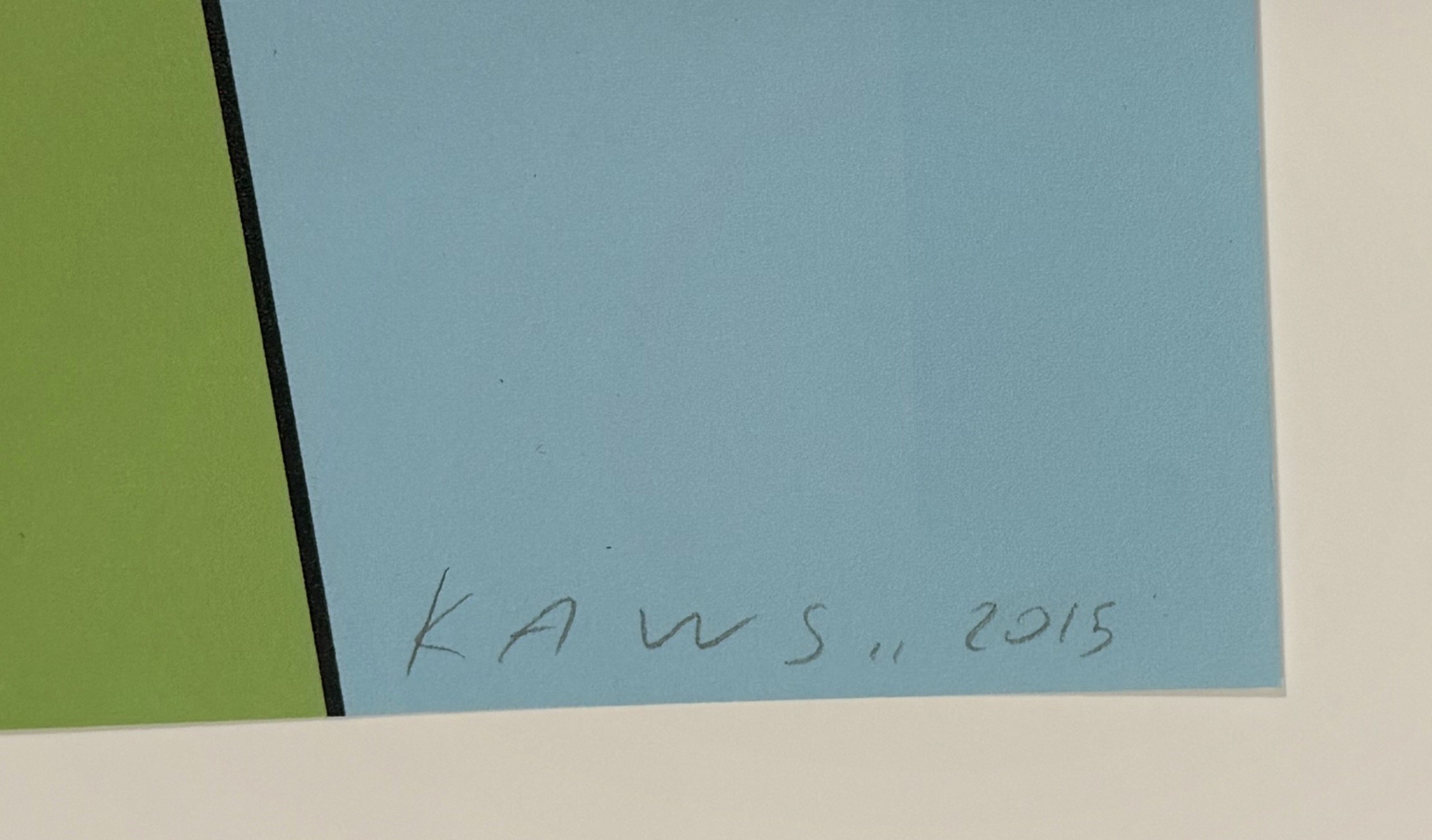 KAWS No Reply #9, detail