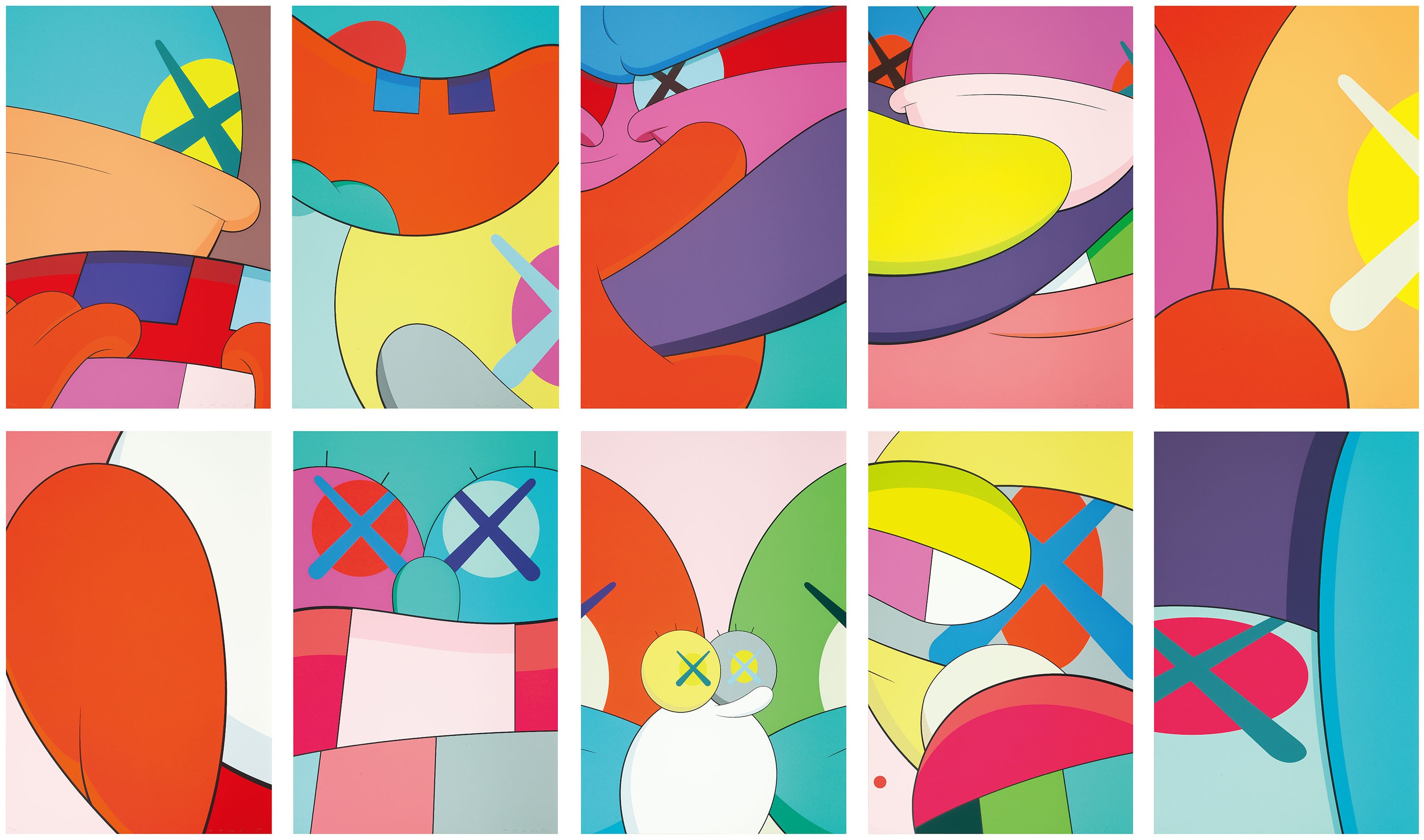 KAWS NO REPLY (Complete Suite of 10)
