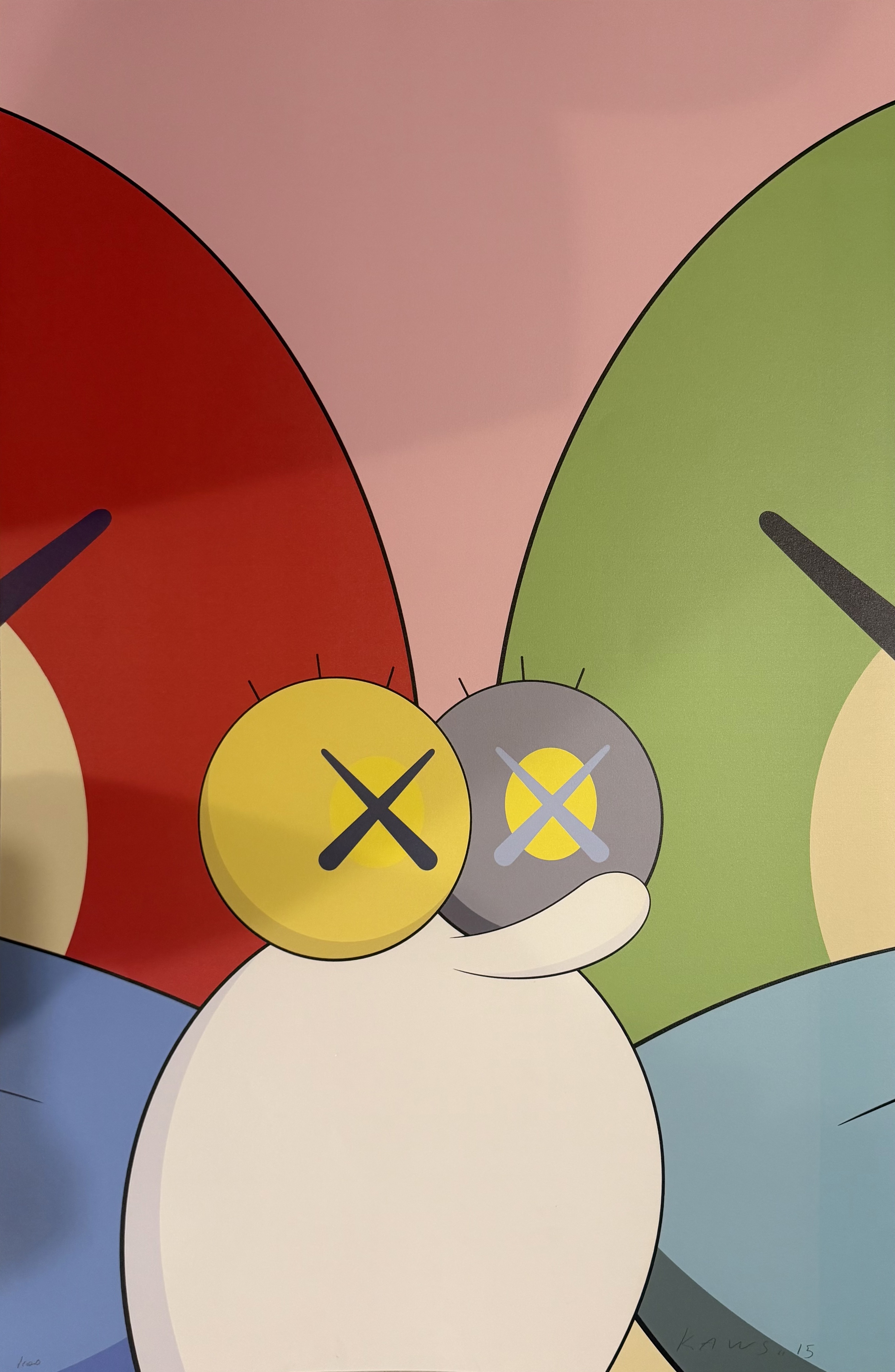 KAWS NO REPLY (Complete Suite of 10), detail