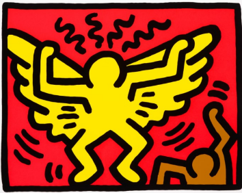 Keith Haring, Pop Shop IV: one print