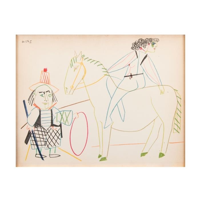 Pablo Picasso La Comedia Humana II