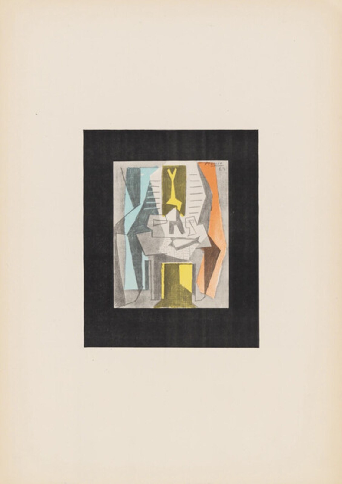 Pablo Picasso Table Before the Window