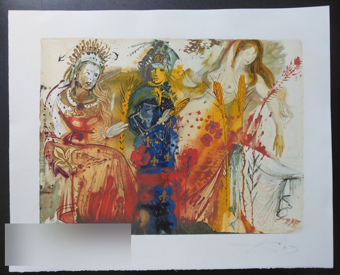 Salvador Dali Winter, from The Four Seasons