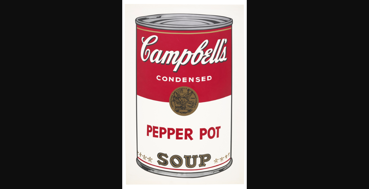 Andy Warhol, Pepper Pot, Campbell’s Soup I