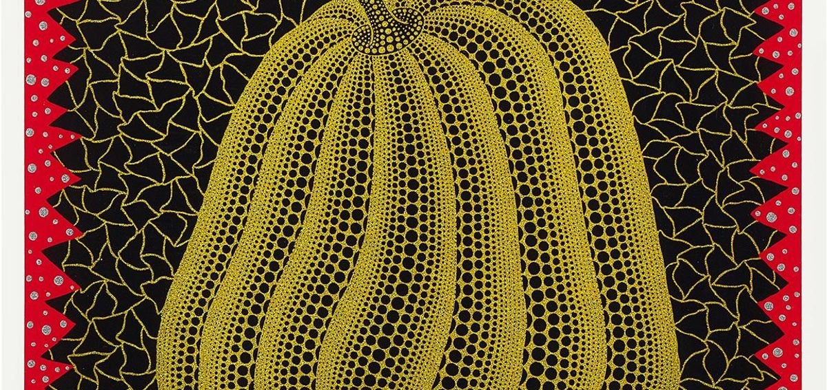 Yayoi Kusama Citrouille (I), from Amour pour Toujours