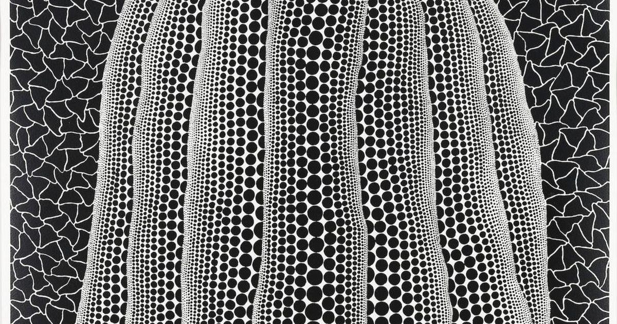 Yayoi Kusama Pumpkin (White T)